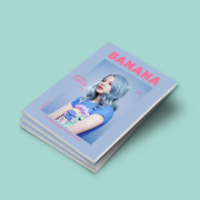 BANANA MAG #2. Un proyecto de Diseño, Dirección de arte, Diseño editorial y Diseño gráfico de Monica Agudo - 20.02.2017