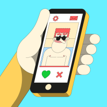 A Tinder Romance. Design, Animation, and Social Media project by Croke Estudio - 11.20.2016