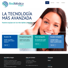 Red Médica. Een project van  Ontwerp, Webdesign y  Webdevelopment van Plat-on.es - 28.11.2016