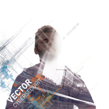 Branding Vector Cybersecurity. Un proyecto de Dirección de arte y Diseño gráfico de Alejandro Gómez Naranjo - 28.11.2016