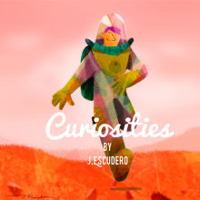  Curiosities . Marte.. Un proyecto de Diseño, Ilustración tradicional, Motion Graphics y Diseño de personajes de Jesús Escudero - 29.11.2016