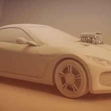 3D Car. 3D projeto de Carlos Saez Martinez - 19.11.2015