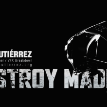 Destroy Madrid | VFX Breakdown. 3D, Animação, Pós-produção fotográfica, e VFX projeto de Jaime Gutiérrez Conde - 02.12.2016