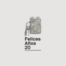 Felices Años 20. Un projet de Design , Illustration traditionnelle, Conception éditoriale , et Design graphique de Elrayo rodríguez - 05.12.2016