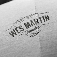 Wes Martin Cannabis. Br, ing e Identidade, e Web Design projeto de Brian Colquhoun - 06.12.2016