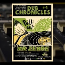 Dub Chronicles #1 @Maislume Kolektive, Mr Zebre and friends . Film, Video, and TV project by Diego Padín Beltrán - 10.13.2016