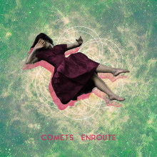 Comets Enroute. Un projet de Br, ing et identité, Design graphique , et Collage de Dani Cambeiro - 07.12.2016