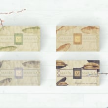 Packaging María Mariña. Un proyecto de Diseño, Ilustración tradicional y Packaging de Cristina de Blas Dilla - 08.12.2016