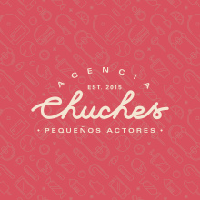 Agencia Chuches - Brand Identity. Direção de arte, Br, ing e Identidade, Design gráfico, e Tipografia projeto de Pablo Tradacete - 15.03.2016