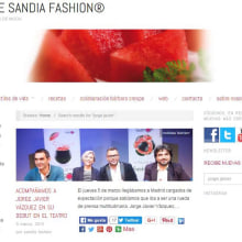 Sandia fashion. Community Manager. Copywriter. Creación blog Wordpress. Marketing project by Yolanda García Galán - 03.30.2015