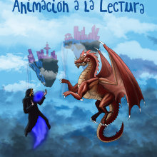 Cartel Animación a la Lectura 2015. Un proyecto de Ilustración tradicional de Sergio de Miguel Pérez - 17.01.2015