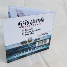 Diseño y Maquetación del CD de Güs Guzmán. Een project van  Ontwerp van Mario Serrano Contonente - 13.11.2016