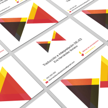 Diseño tarjeta de visita. Br, ing, Identit, and Graphic Design project by Alba Mª Beltrán Calvo - 12.14.2016