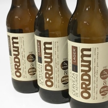 Cerveza Ordum. Un proyecto de Diseño gráfico y Packaging de Juan Jareño - 14.12.2016