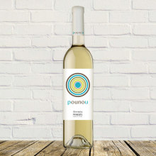 Etiqueta de vino para bodega POU NOU. Un progetto di Br, ing, Br, identit, Packaging e Product design di Alejandro - 13.06.2016