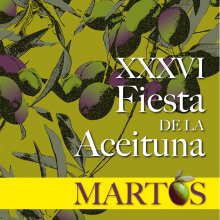 Cartel Ganador del Concurso de Diseño: “XXXVI Fiesta de la Aceituna” de Martos. Un proyecto de Ilustración tradicional y Diseño gráfico de María José Ruiz Navarro - 15.12.2016