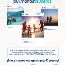Flyer&Mailing Pullmantur. Design project by BeArt - 12.15.2016