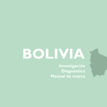 Proyecto Bolivia. Graphic Design project by Jennifer Muñoz - 12.17.2016
