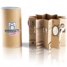 Ecopackaging de cartón kraft  . Design, Design gráfico, Packaging, e Design de produtos projeto de DIKA estudio - 11.02.2014