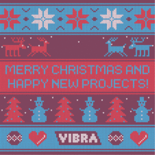 Christmas Card by VIBRA. Un proyecto de Ilustración tradicional y Diseño gráfico de VIBRA - 21.12.2016