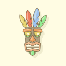 Motion Mask Crash Bandicoot . Un proyecto de Diseño y Animación de Noelia Muñoz - 22.12.2016