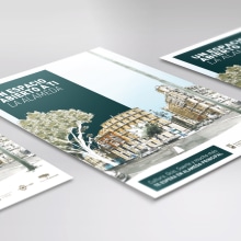 Diseño gráfico y cartelería Campaña Entorno Alameda. Alameda Principal Málaga. Design, Ilustração tradicional, Design gráfico, e Marketing projeto de DIKA estudio - 28.12.2016