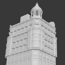 Building Cerda - Murcia (Spain). 3D, and Architecture project by Santiago Llorente Hernández - 12.29.2016
