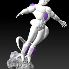 Modelo en Zbrush de Frezeer. 3D, and Animation project by Santiago Llorente Hernández - 12.29.2016