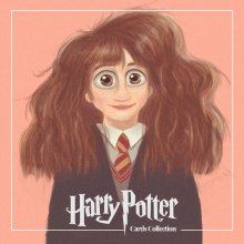 Harry Potter Cards Collection. Un proyecto de Ilustración de Antonio Ufarte - 01.01.2017