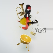Valencia Jazz del curso: Dirección de Arte con Cinema 4D. Un proyecto de 3D de Manu Berjillos - 05.01.2017