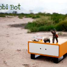 Cajoneras - Robi Bot . Un proyecto de Diseño y creación de muebles					 de Mario Julio - 30.09.2012