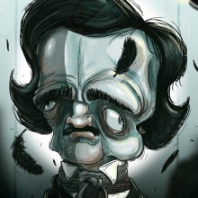 Edgar Allan Poe . Un proyecto de Ilustración tradicional de Guacala Studio - 12.01.2017
