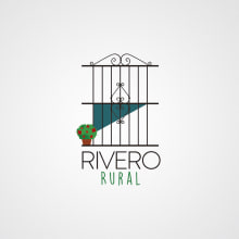 Logotipo Rivero Rural. Un proyecto de Diseño gráfico de Patricia Vilches - 12.01.2017