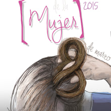 1 premio Dia Internacional de la mujer 2015. Ilustração tradicional projeto de sarogo - 12.01.2017