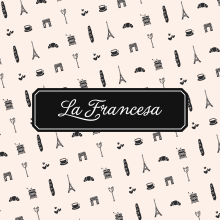 La Francesa | Identidad. Br, ing, Identit, Cooking, and Graphic Design project by Javier Real - 01.15.2017