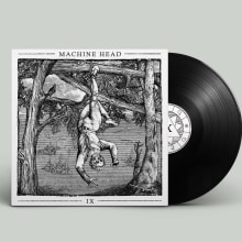 -IX- Machine Head. Propuesta.. Ilustração tradicional, Música, Design gráfico, e Tipografia projeto de Adrian BD - 16.10.2016