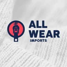 All wear imports. Br, ing e Identidade, Design de vestuário, e Desenvolvimento Web projeto de Iñaki Ray - 02.04.2016