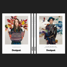 The Collection Book AW16 Desigual. Art Direction, and Editorial Design project by Astrid Ortiz - 01.22.2016