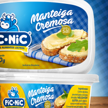 Manteiga Picnic - Proyecto para redesign de las mantequillas Pic Nic (Paraná/Brasil). Br, ing e Identidade, e Packaging projeto de Edmundo Miranda - 23.01.2017
