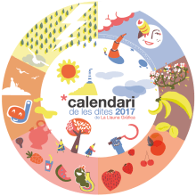 Calendari de les dites 2017. Traditional illustration, and Graphic Design project by La Llauna Gràfica - 01.23.2017