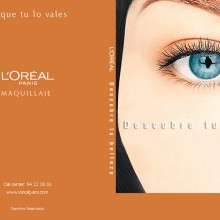Libro de consejos L'ORÉAL . Design, Direção de arte, e Design editorial projeto de Rosalina Carrera Amoedo - 24.01.2017