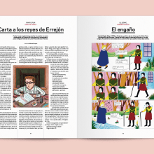 Tentaciones El País. Ilustração tradicional, e Comic projeto de Roberta Vázquez - 25.01.2017