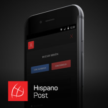 Portal Web Hispano Post. Un proyecto de UX / UI, Diseño gráfico y Diseño Web de Aitor Saló - 25.01.2017
