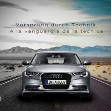 Cartel prototipo Audi A3.. Advertising, Photograph, Editorial Design, Graphic Design, T, and pograph project by Jorge Domínguez Fernández - 06.03.2016