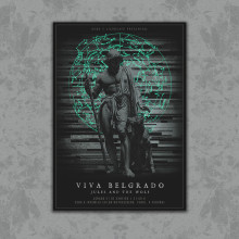 Viva Belgrado + Jules & The Wolf . Direção de arte, e Design gráfico projeto de Gonzalo Di Gregorio - 19.12.2016