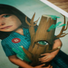 The Trees. Design, and Traditional illustration project by Sergio Millan - 11.20.2012