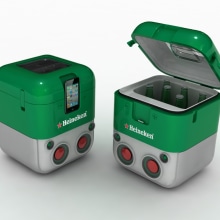 Boombox Cooler. Un proyecto de Diseño de producto de Andrés Matas - 17.10.2014