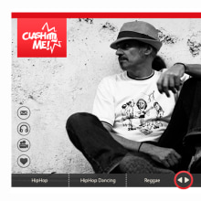 Clash-Me Web Design. Un proyecto de Diseño gráfico y Diseño Web de Cecilia Santiago - 04.12.2015