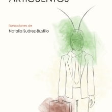 Portada ARTICUENTOS, de Juan José Millas (trabajo de clase). Ilustração tradicional projeto de Natalia Suárez-Bustillo - 30.01.2017