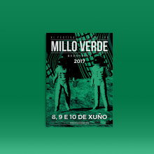 Millo Verde Festival. Un proyecto de Br, ing e Identidad y Diseño gráfico de Aleks Figueira - 01.02.2017
